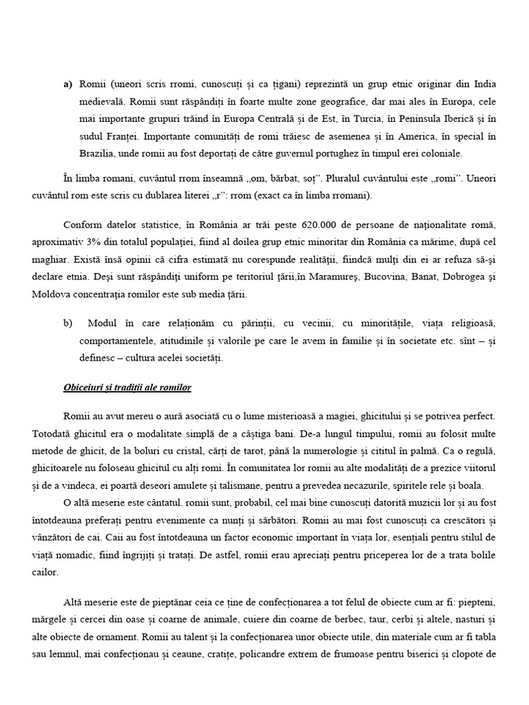 Romii | PDF