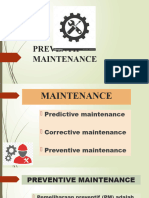 Preventif Maintenance