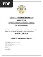 CS Practical File