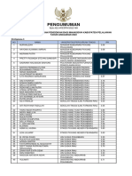 Penerima Bantuan Pendidikan Tahun 2022