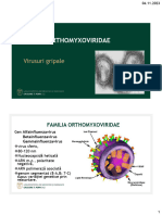 I 7 Ortomyxoviridae Paramyxoviridae Coronavirus Adenovirus