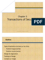 Lecon 3 Transactions of Securities