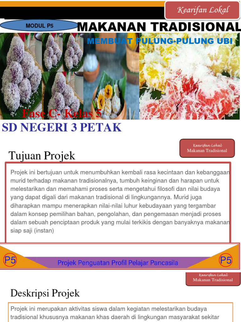 Modul P5 Kelas 5 Snd 3 Petak New Pdf