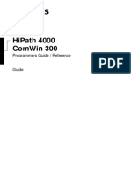 ComWin 300 Programmers Reference