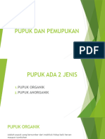 Pupuk Dan Pemupukan