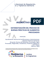 IE B.3.1.2 ALI 03 - Sistematizacion Del Proceso de Buenas Practicas de Alimentos Procesados - V2