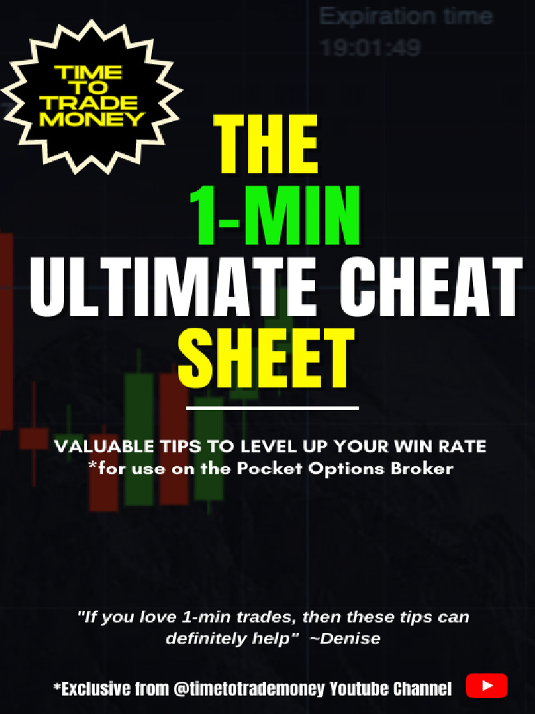 New Cover 1 Min. Trader Ultimate Cheat Sheet PDF(00)