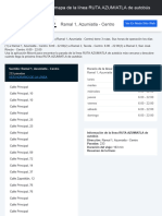 Ruta Azumiatla: Horario y Mapa de La Línea RUTA AZUMIATLA de Autobús