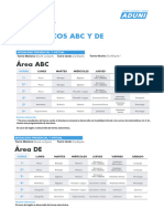 Horario Repaso San Marcos