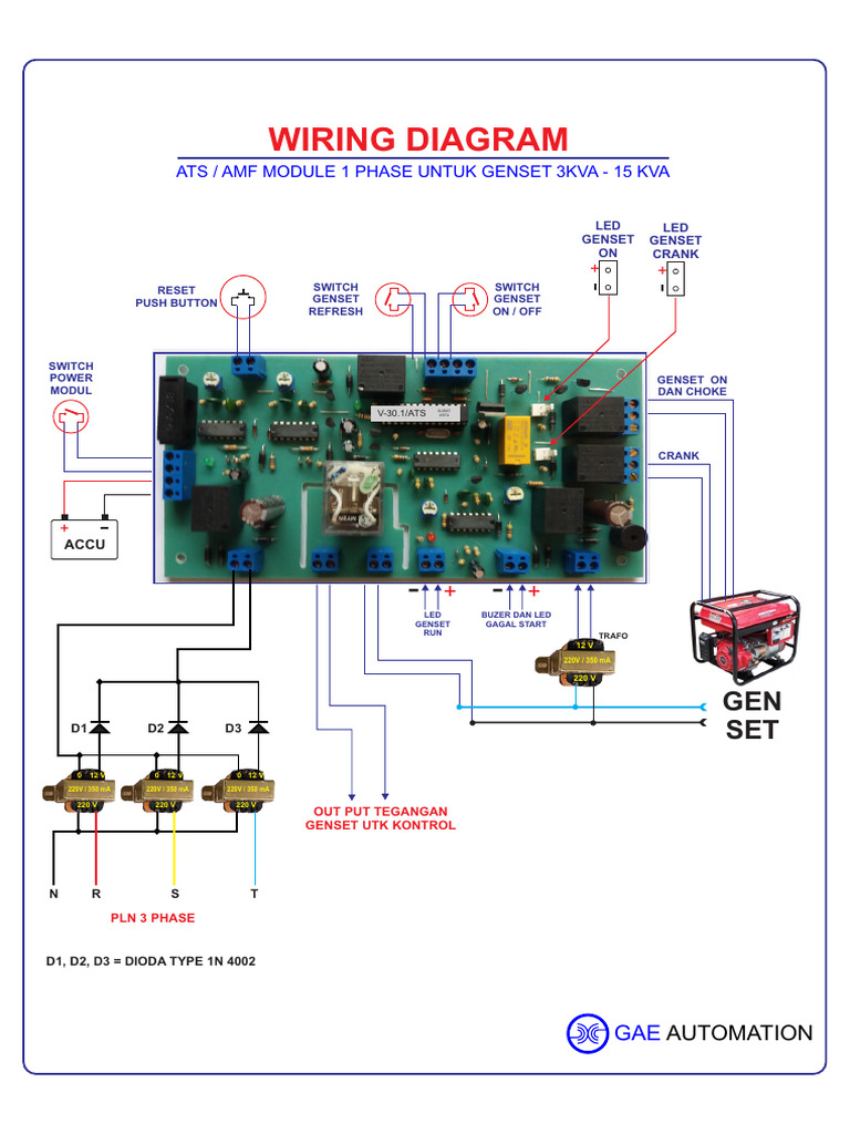 Wiring Control 3 Phase | PDF