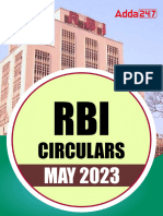 RBI Circulars May 2023