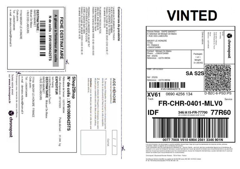 Vinted S1085828977s | PDF