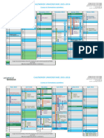 Calendrier Licence 2015-2016