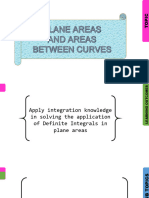 Module 5 - Plane Areas and Areas Between Curves