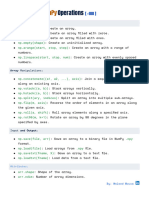 +100 Important Numpy Operations