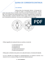 FMM de La Maquina de Corrientecontinua: Circuito Magnético (Ley de Ampere)