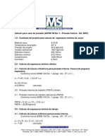 Calculo Vaso RCS-2