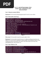 Lab 11 Android Repackaging Attack