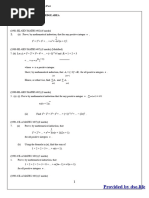 Provided by Dse - Life: Papers Questions 1. Foundation Knowledge Area 1. Mathematical Induction