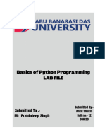 Python Assignment 