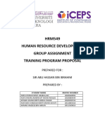 Proposal Training Program Group 2 - Nbh6a