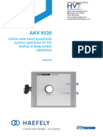 HVT DS HAEFELY AKV 9330 Qaudripole-For-Large-Power-Capacitors