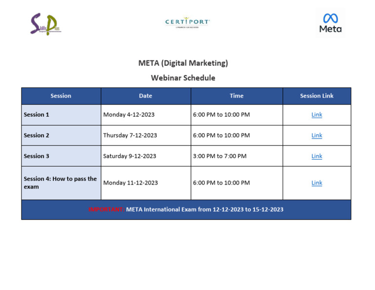 META Webinar Schedule Final PDF