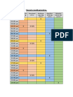 Horario Medicamentos