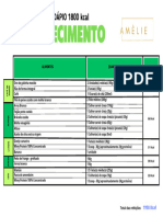 1600kcal Cardápio Emagrecimento