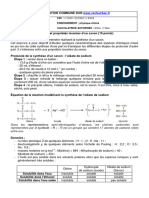 Synthese Et Proprietes Lavantes Dun Savon