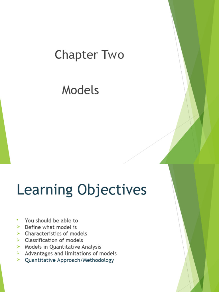 Chapter 2- Models and Modeling | PDF | Mathematical Optimization ...