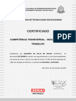 Certificado Segurança No Tyrabalho