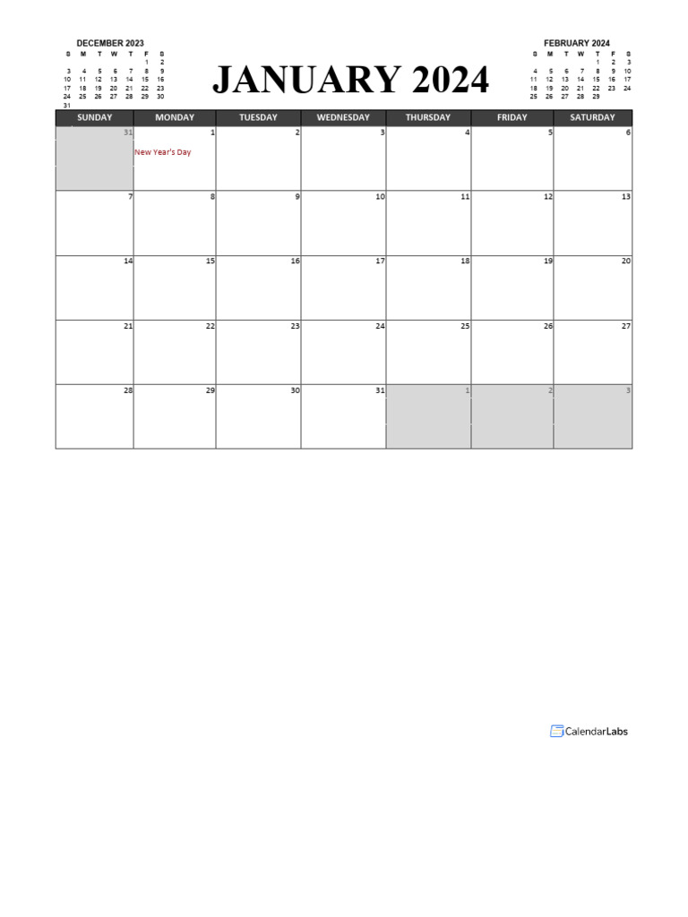 2024 Calendar Planner Malaysia Excel 01 | PDF