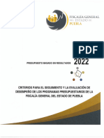 Criterios - para - El - Seguimiento - y - Evaluación - Del - PP - 2022