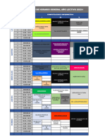 Horario Oficial Computacion e Informática