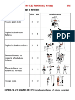 Ficha de Treino ABC Feminino (WM)