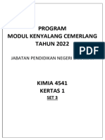 KIMIA K1 SET3 Modul Kenyalang 2022