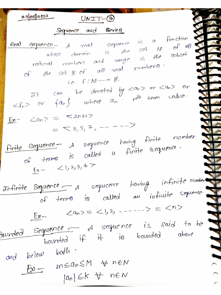 Math Unit - 3 | PDF