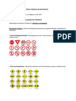 Teste Teorico de Motorista