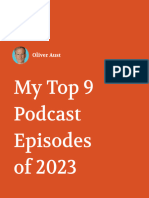 Mytop9 Podcast Episodes of 2023: Oliver Aust