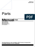 Manual de Partes Generador Caterpillar G 3406