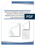 Memoria - Modelación de La Red Santa Lucia 178 y Cambio en Linea Conduccion