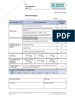 Praktikumsmappe Bewertung