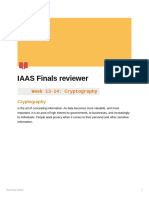 IAAS FInals Reviewer