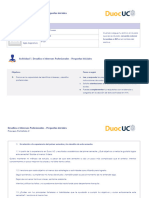 Portafolio, Tarea 1