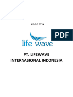(12kode Etik PT Lifewave Internasional Indonesia