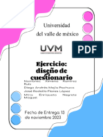 Ejercicio Diseño Cuestionario