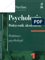 Strelau J. - Psychologia. Podręcznik Akademicki. Tom 1. Podstawy Psychologii.