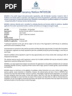 S189 Template | PDF | Employment | Turnover (Employment)