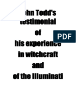 Witchcraft And The Illuminati